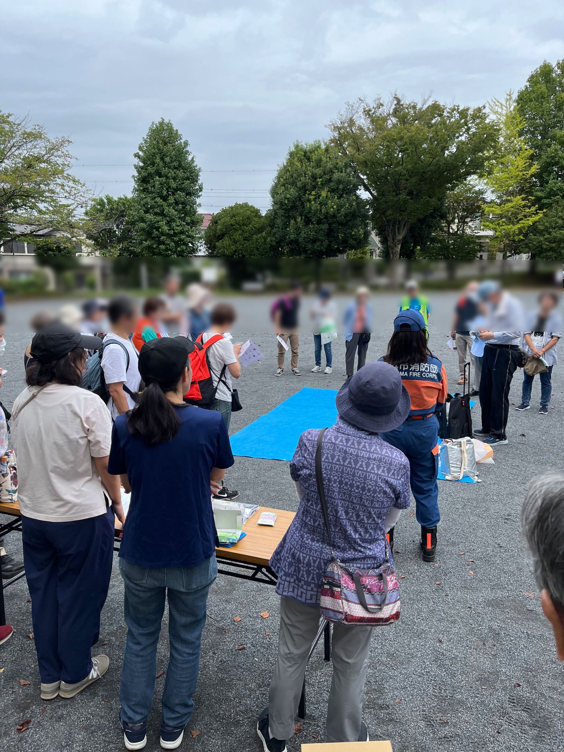 「若草台自治会防災訓練」若草台第一公園