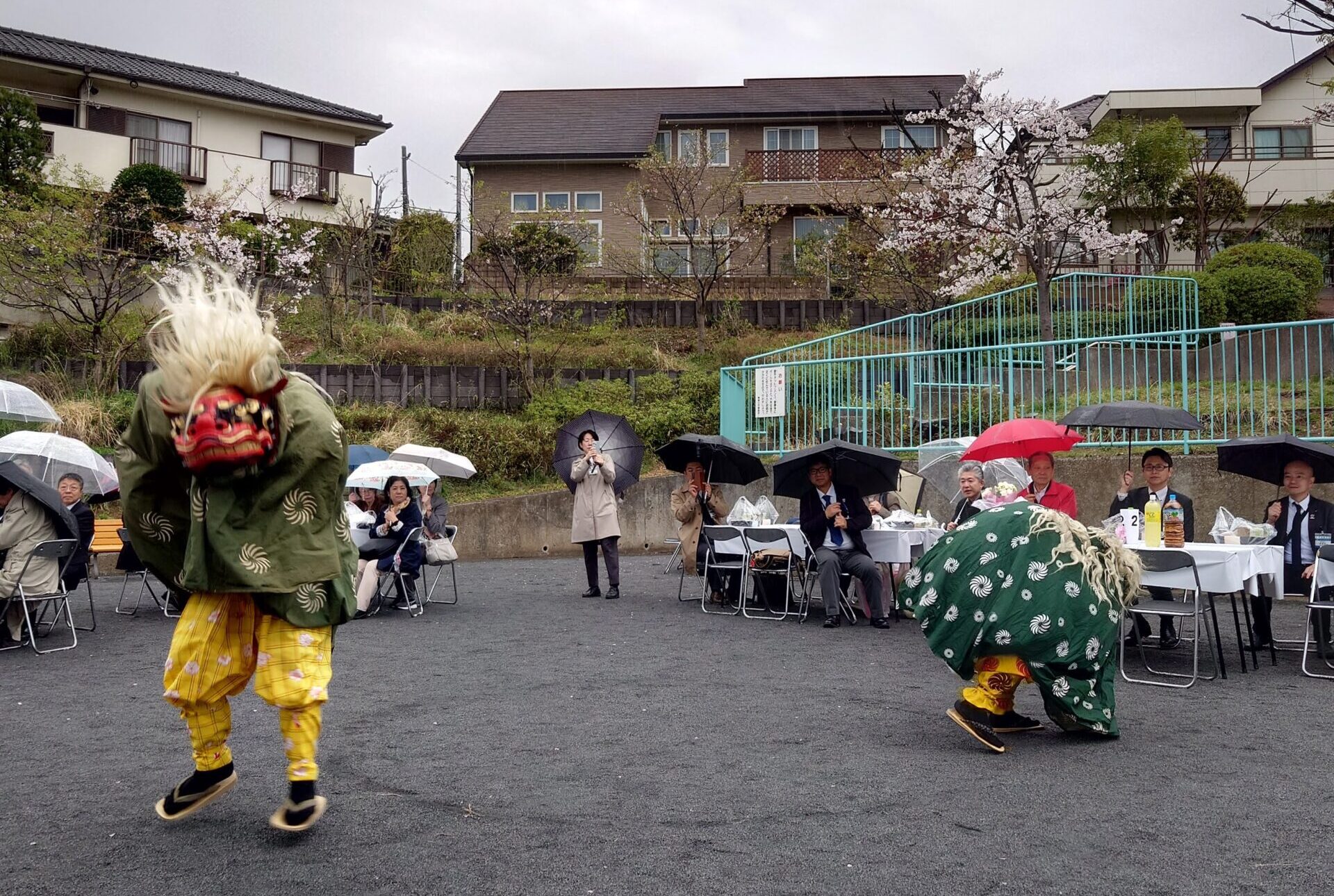 「お花見会」青葉台第二公園